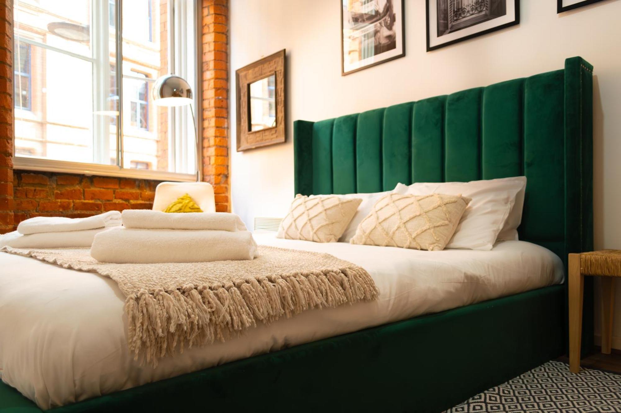 Chic Georgian Flat In Central Manchester Exterior foto