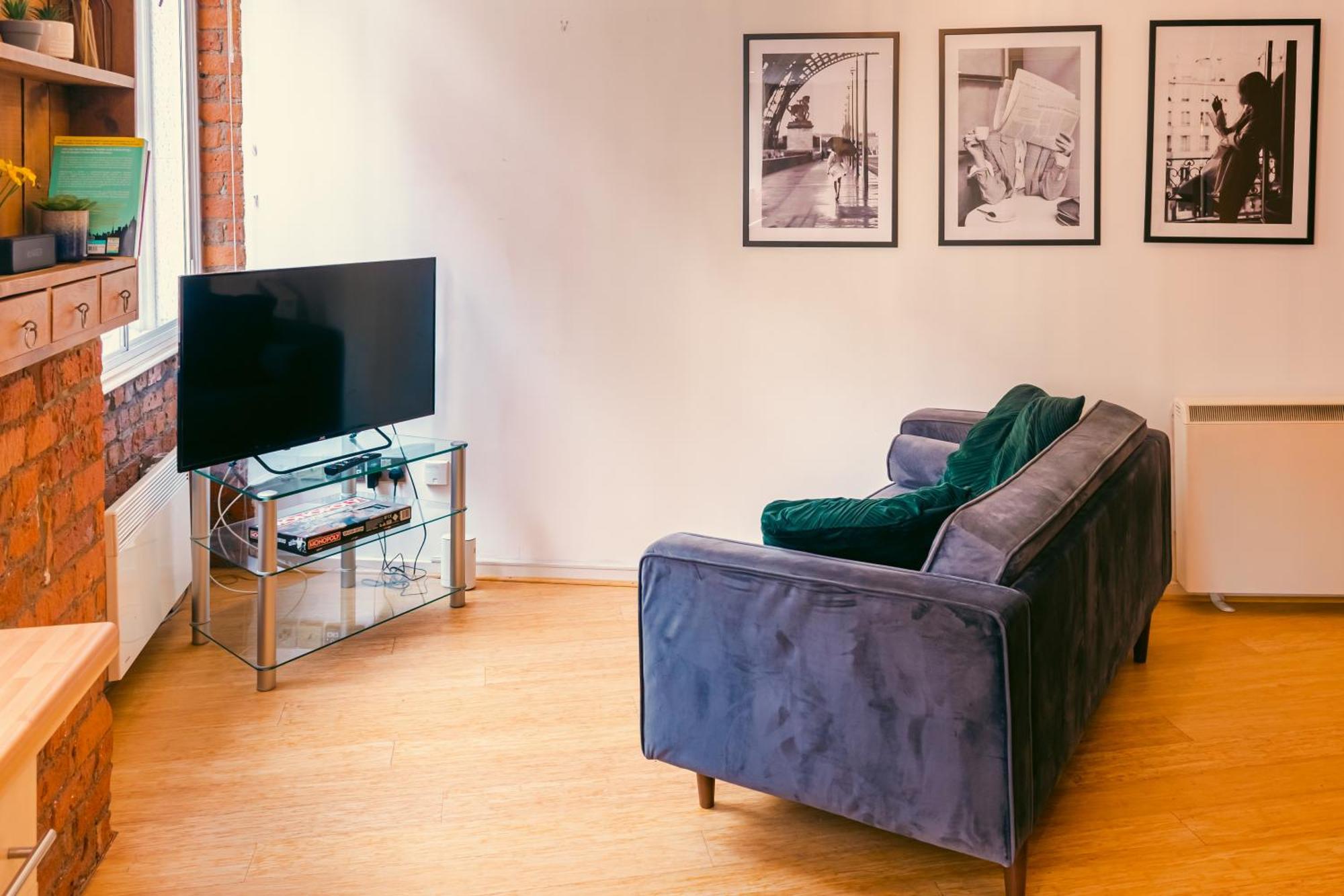 Chic Georgian Flat In Central Manchester Exterior foto