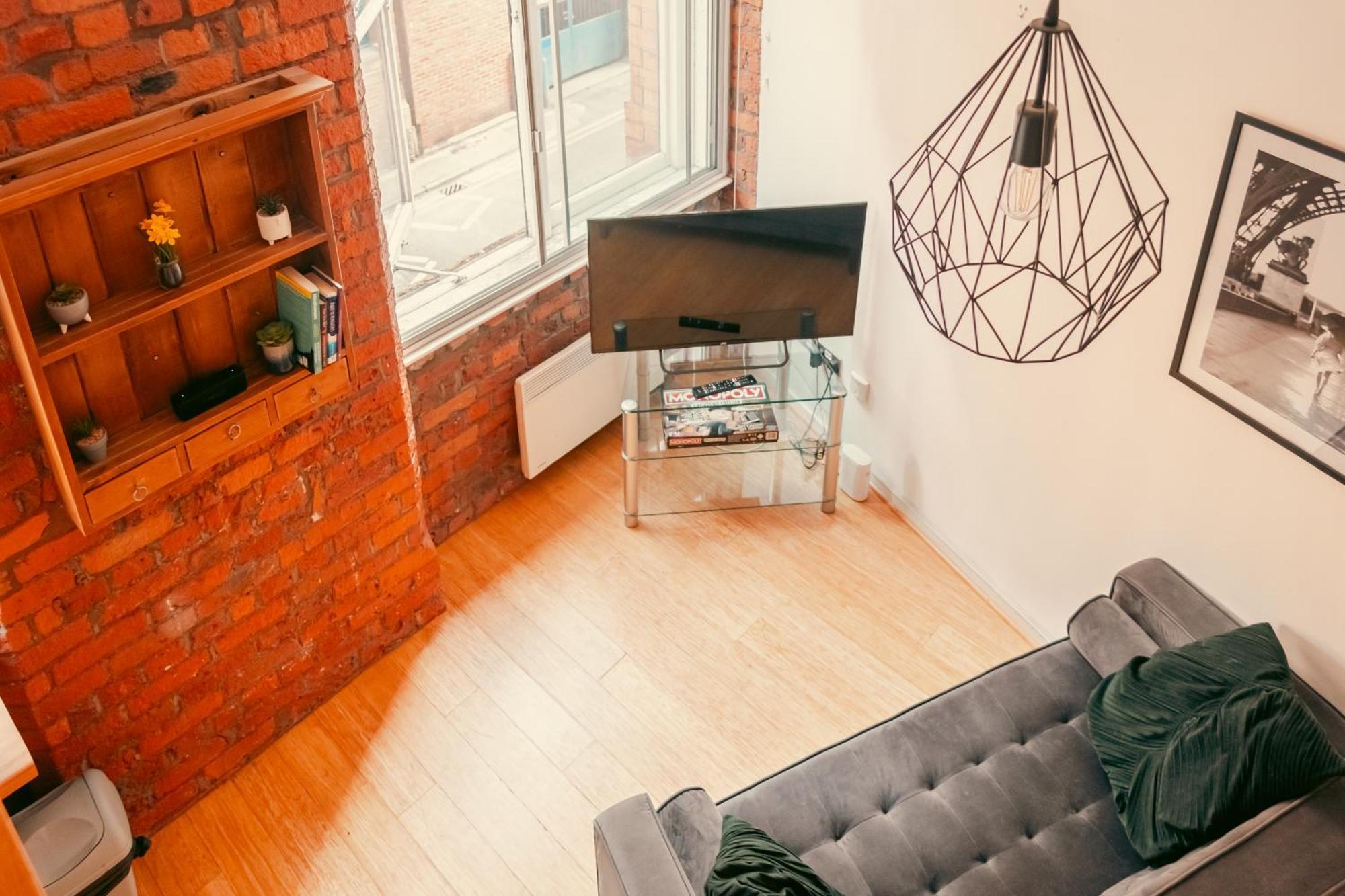 Chic Georgian Flat In Central Manchester Exterior foto