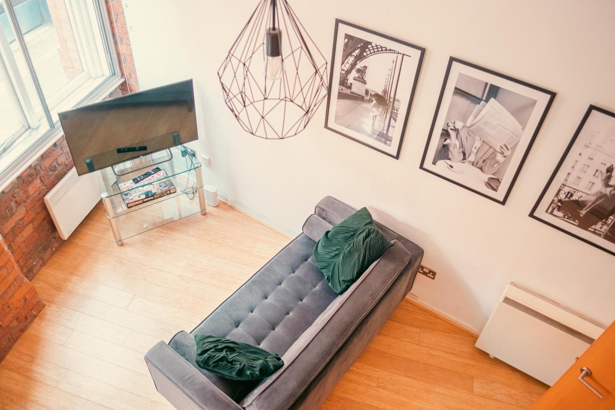 Chic Georgian Flat In Central Manchester Exterior foto